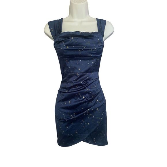 Cider Silk Constellation Mini Dress Women’s Size S - Picture 1 of 6